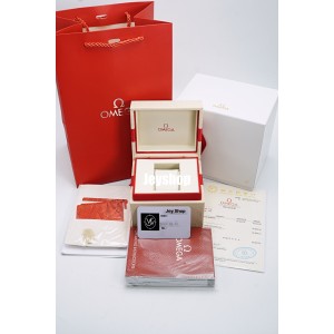 오메가 Omega 시계 박스  나비 리본