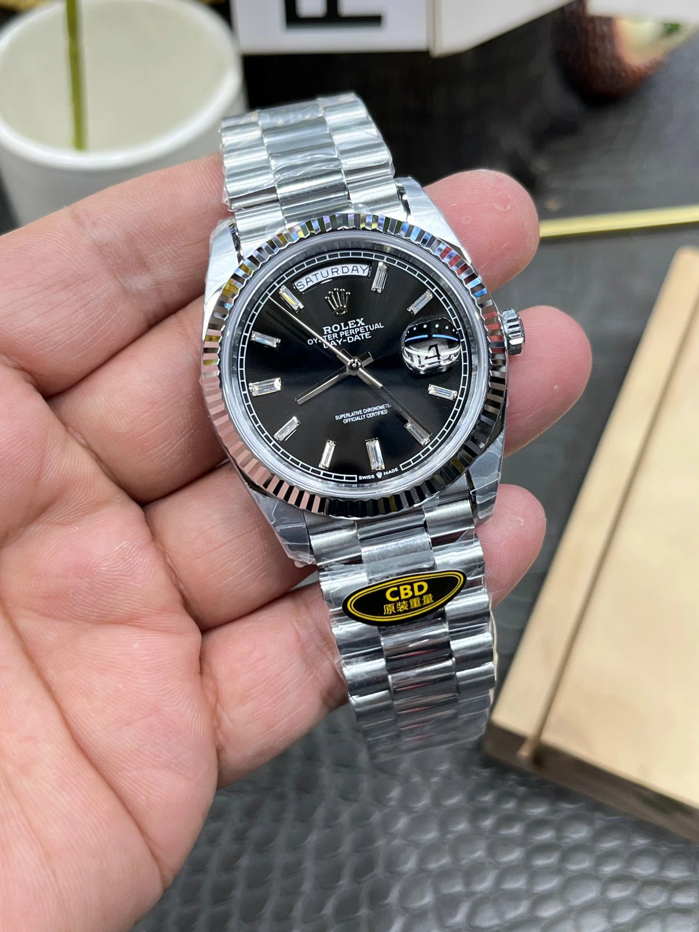 CBD/롤렉스 데이데이트 40MM