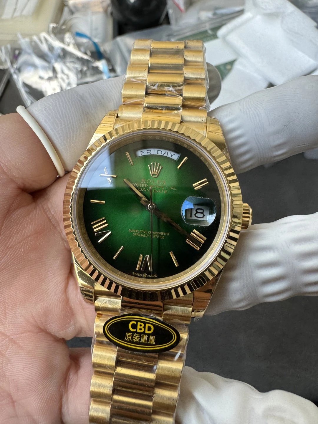 CBD/롤렉스 데이데이트 40MM