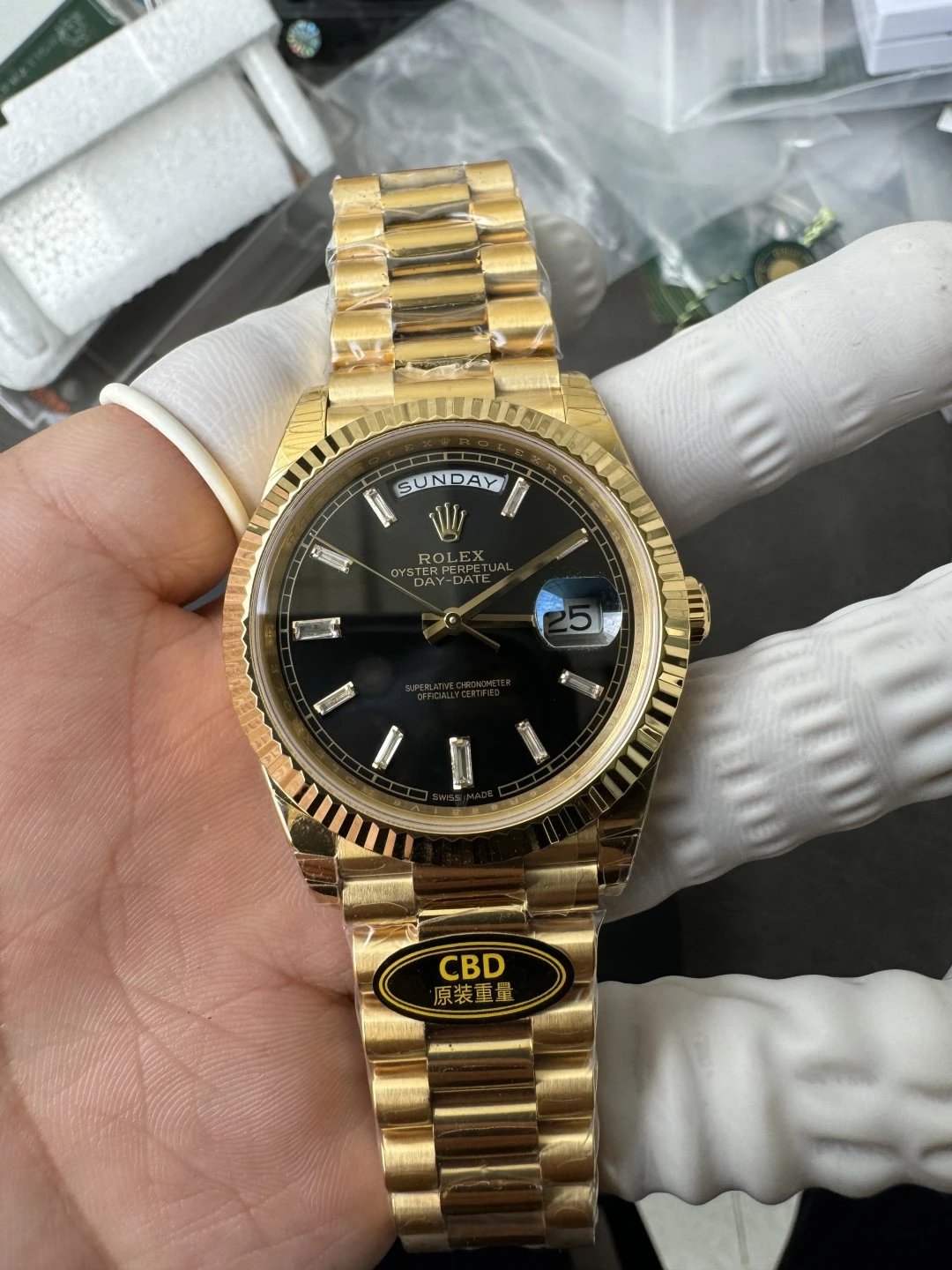 CBD/롤렉스 데이데이트 40MM