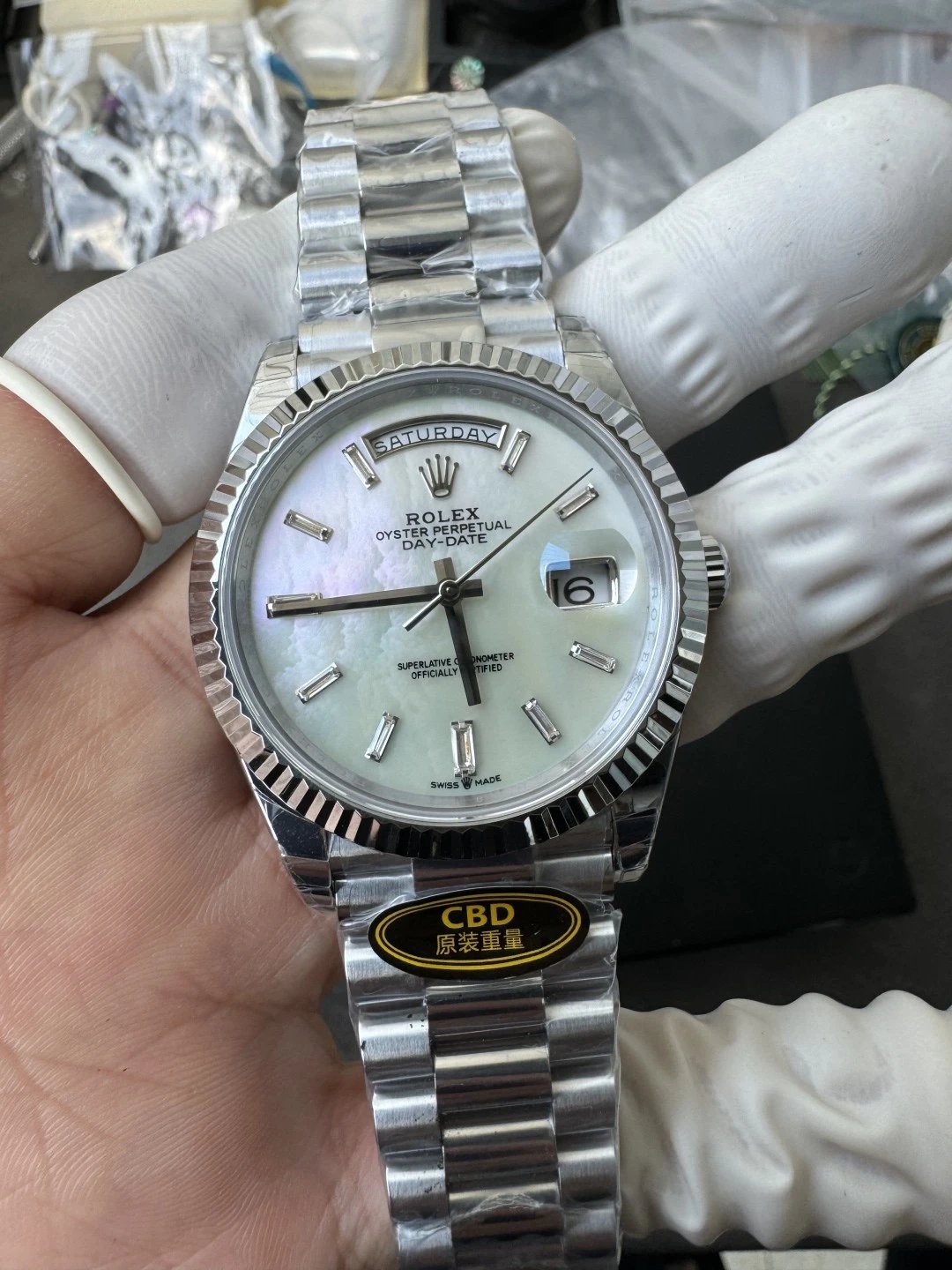 CBD/롤렉스 데이데이트 40MM