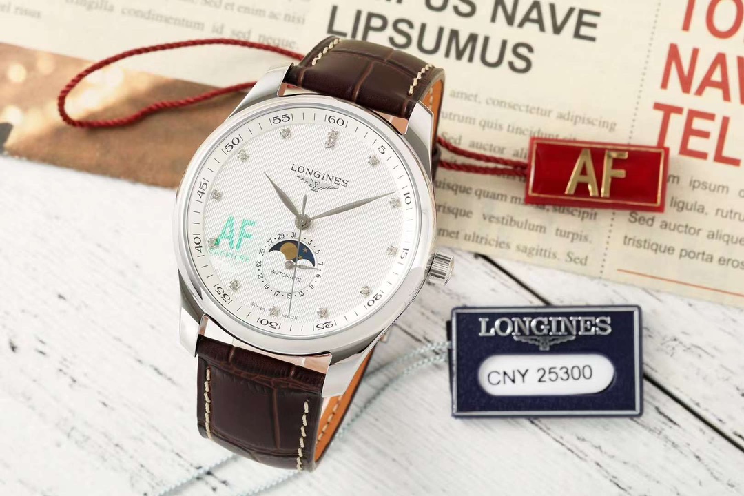 AF/론진 42MM 마스터 컬렉션 문페이즈