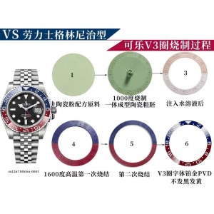 VS /롤렉스 지엠티마스터 3285 펩시 V3 126710BLRO//