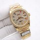 QF/롤렉스 데이데이트 36MM 레인보우 페이브 128348RBR