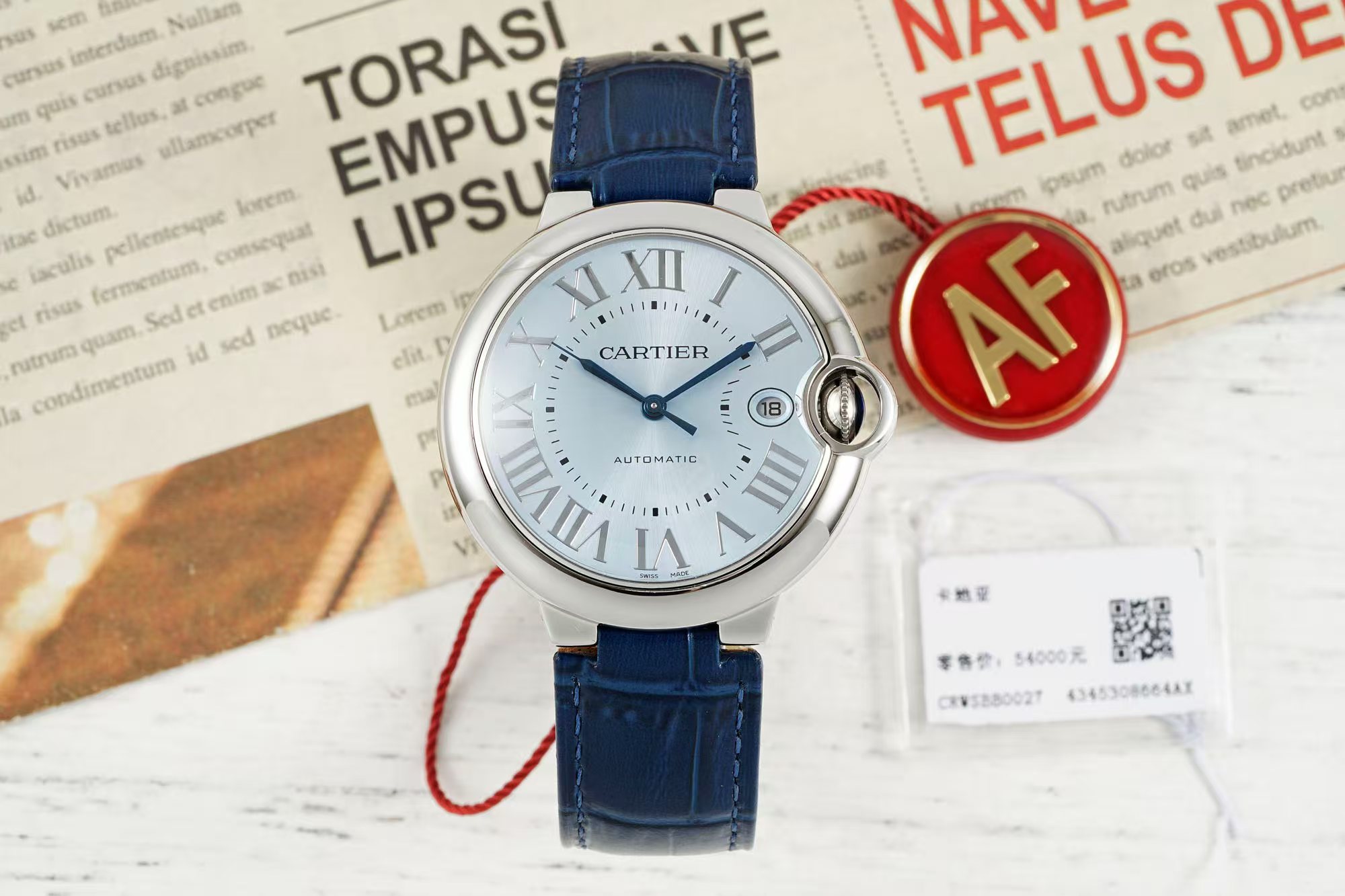 AF/까르띠에 발롱블루 40MM