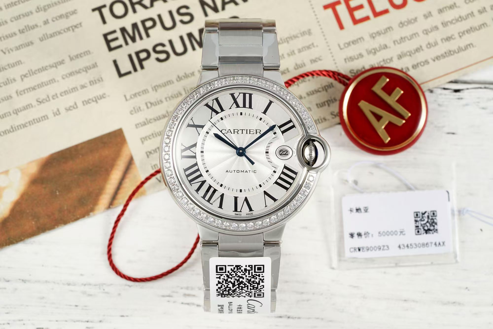 AF/까르띠에 발롱블루 40MM