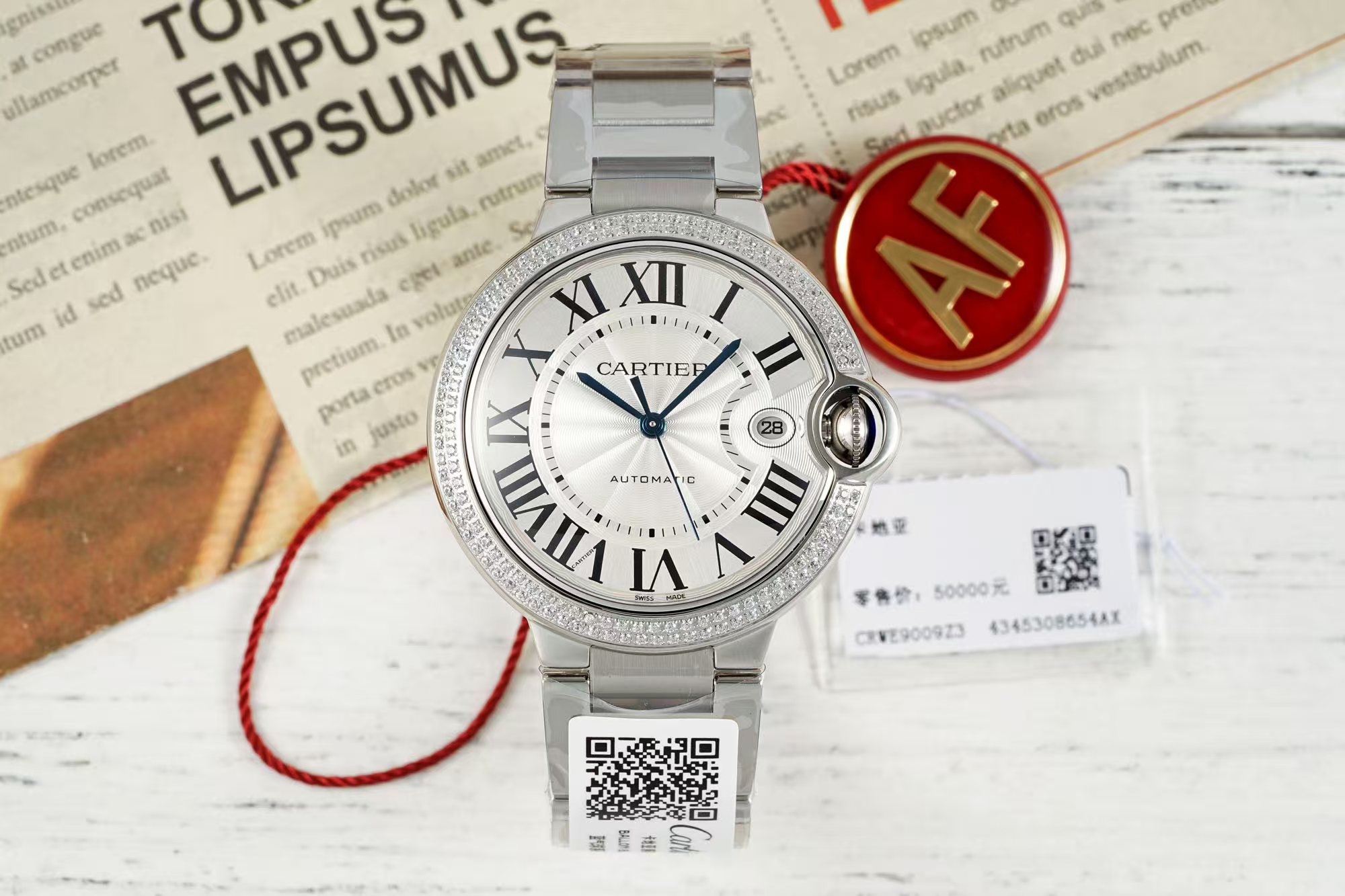 AF/까르띠에 발롱블루 40MM