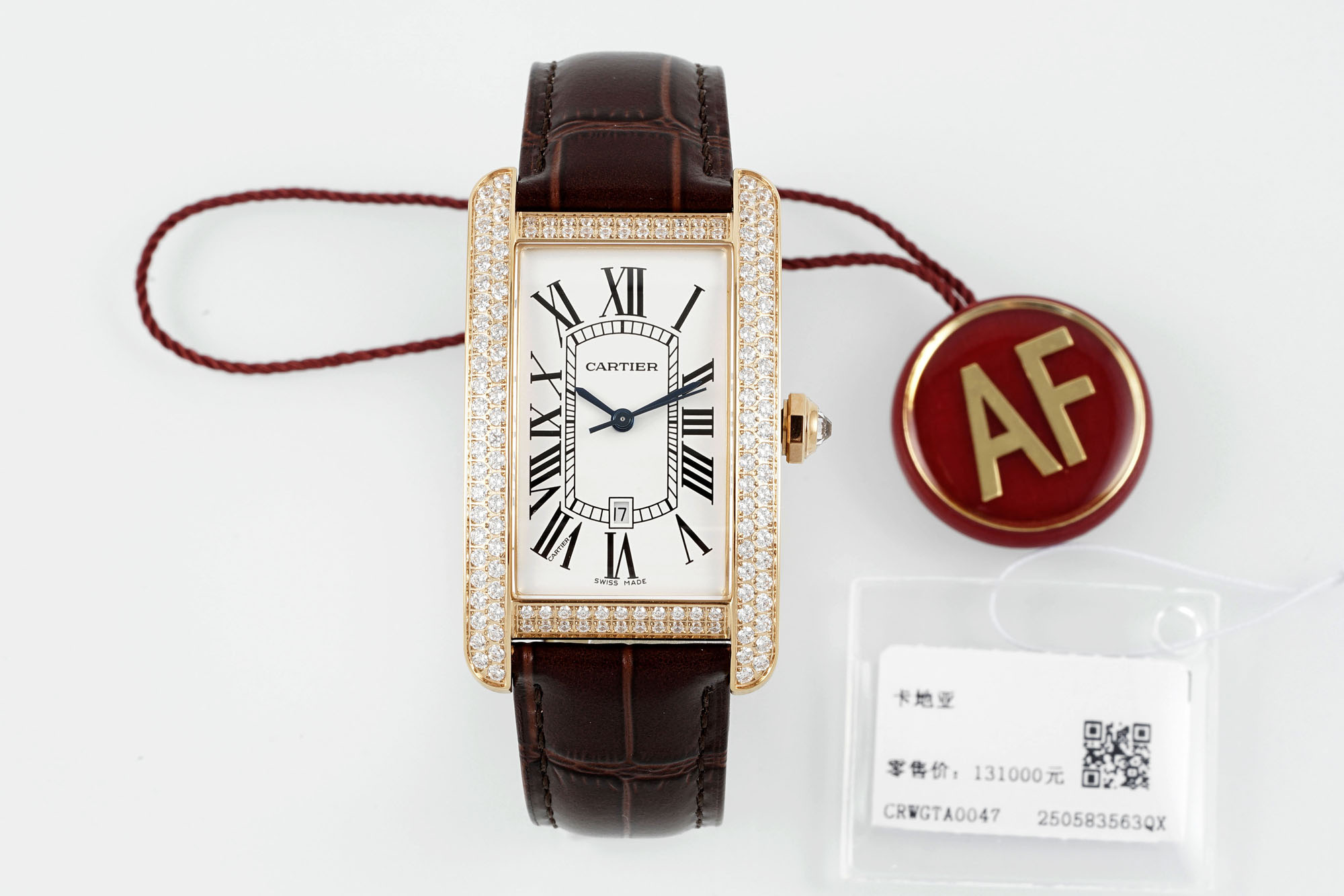 AF/까르띠에 탱크 Large 45.1MM×26.6MM