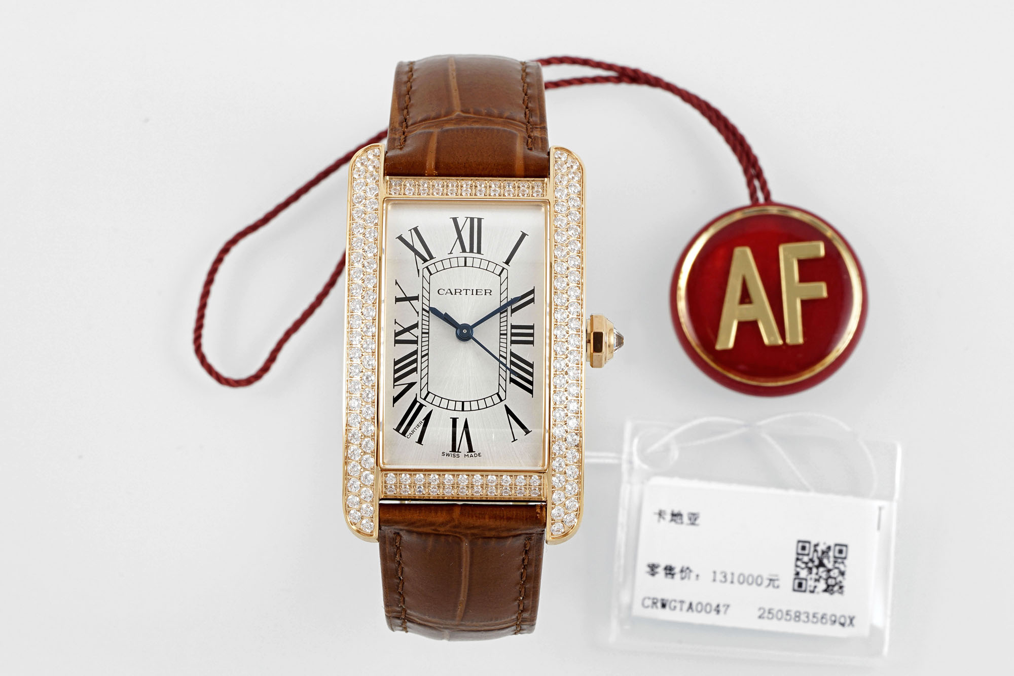 AF/까르띠에 탱크 Medium 41.6MM×22.6MM