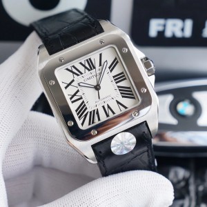 TW/까르띠에 산토스 100 워치 미듐