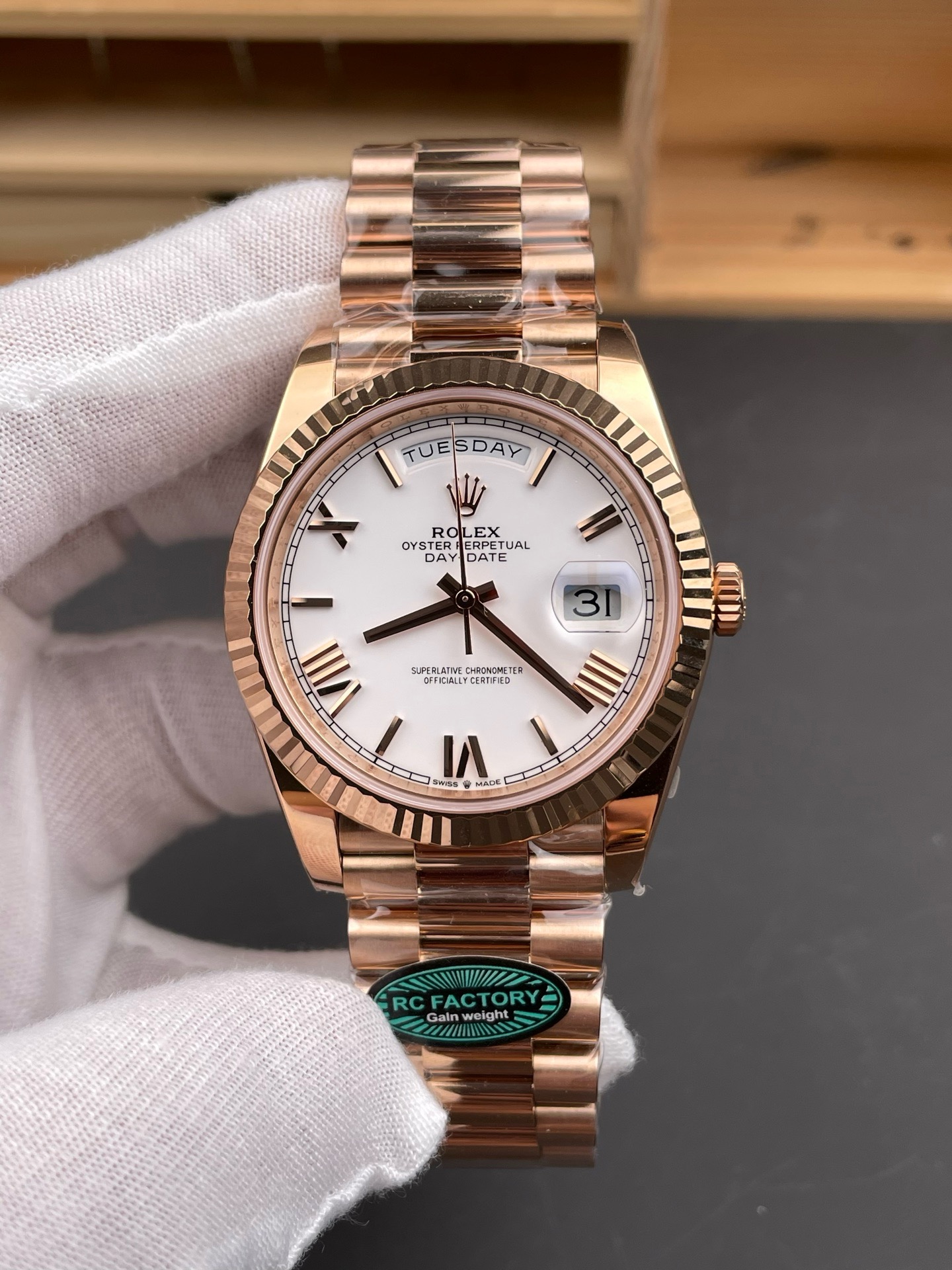 RC/롤렉스 데이데이트 40MM