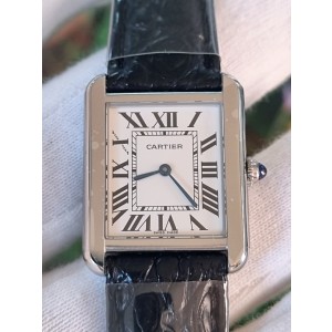 (판매완료)AF/까르띠에 탱크 솔로 워치 스몰 엘리/