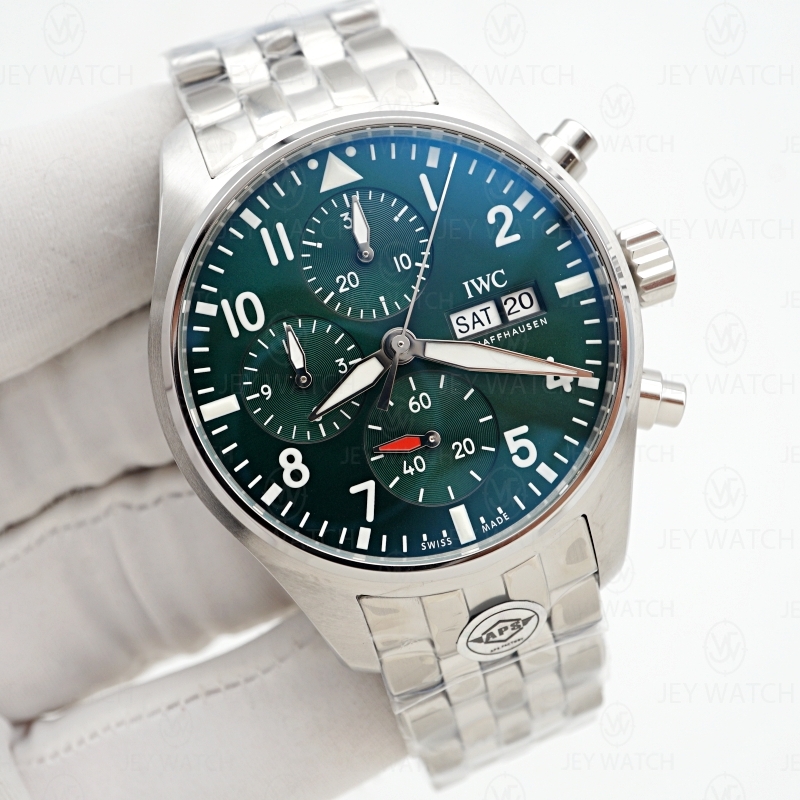 APS/ 아이더블유씨 파일럿 크로노41mm  IW388104