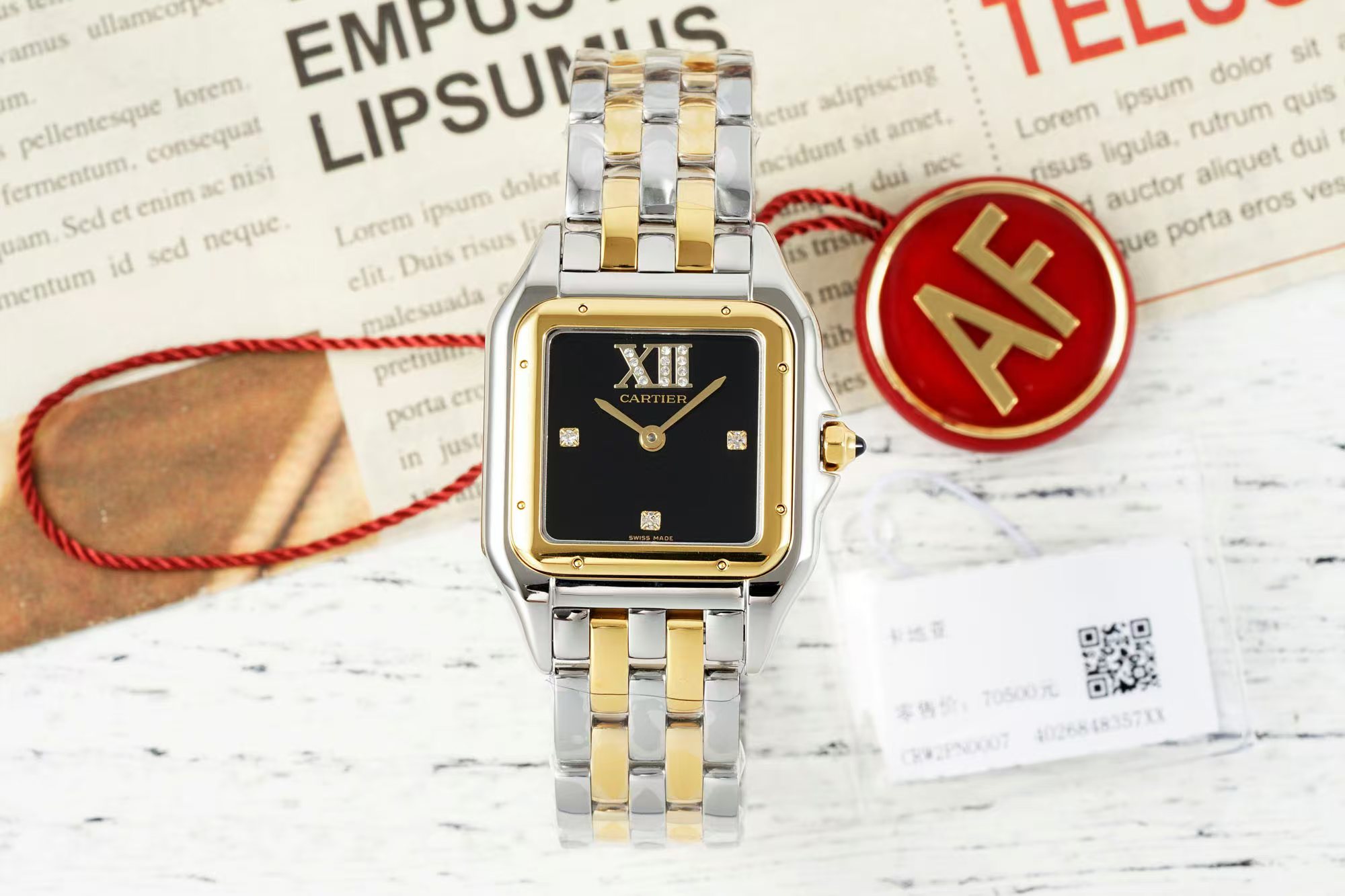 AF/까르띠에 팬더 자개 27MM×37MM