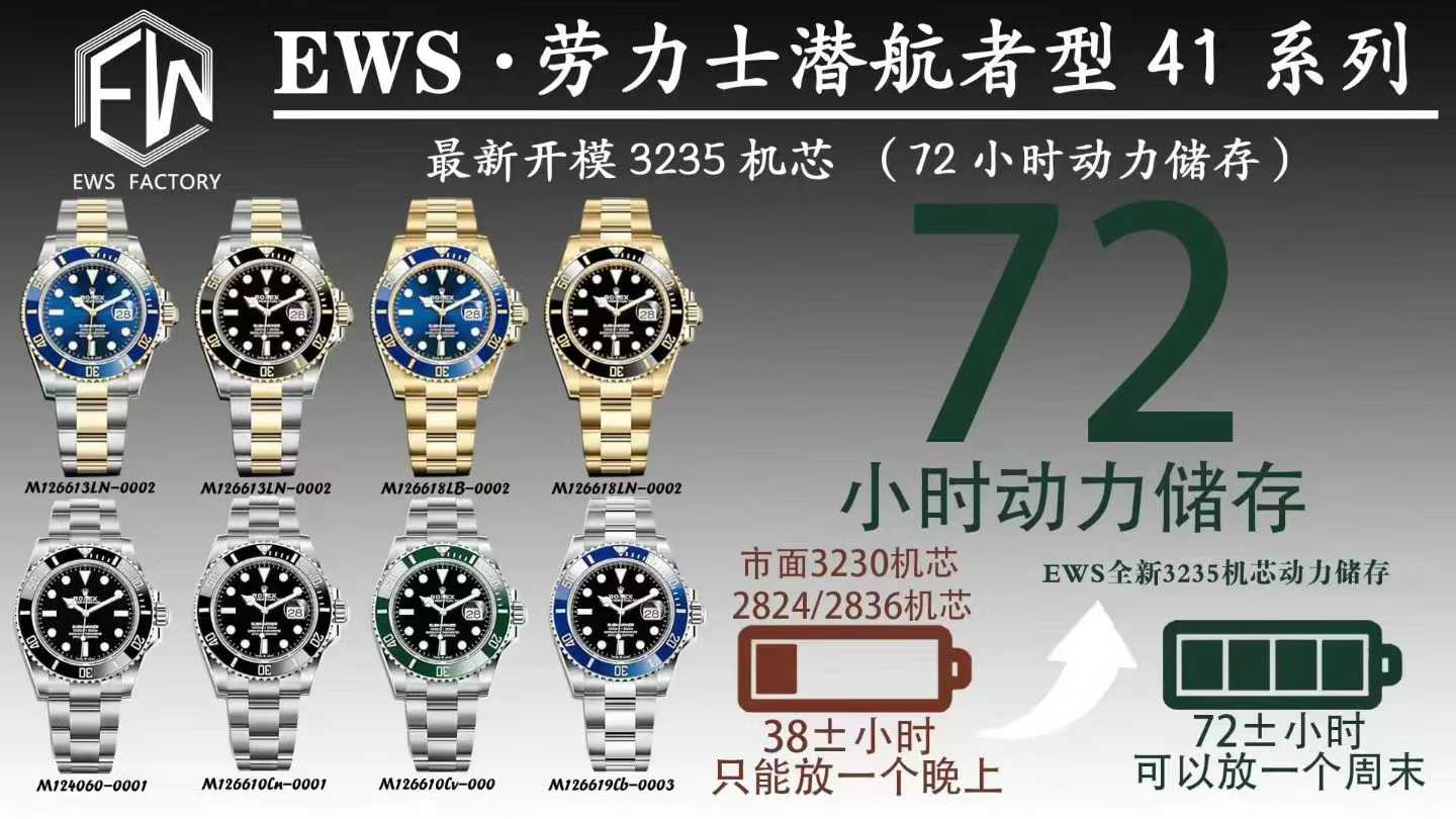 EWS/롤렉스 지엠티마스터 40MM