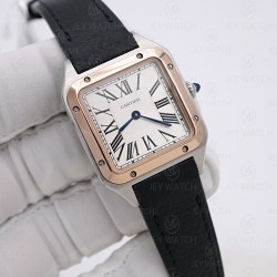 F1/까르띠에 산토스 뒤몽 스몰 에버로즈 콤비(개선반)