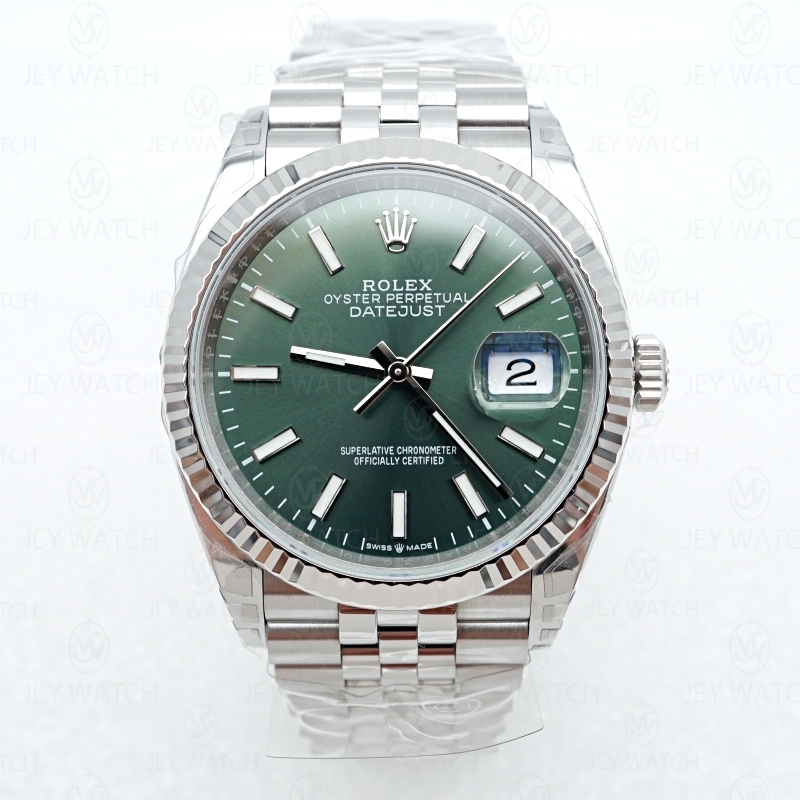 VS/ 롤렉스 데이저스트 주빌리 그린 썬레이 36mm V2   126334