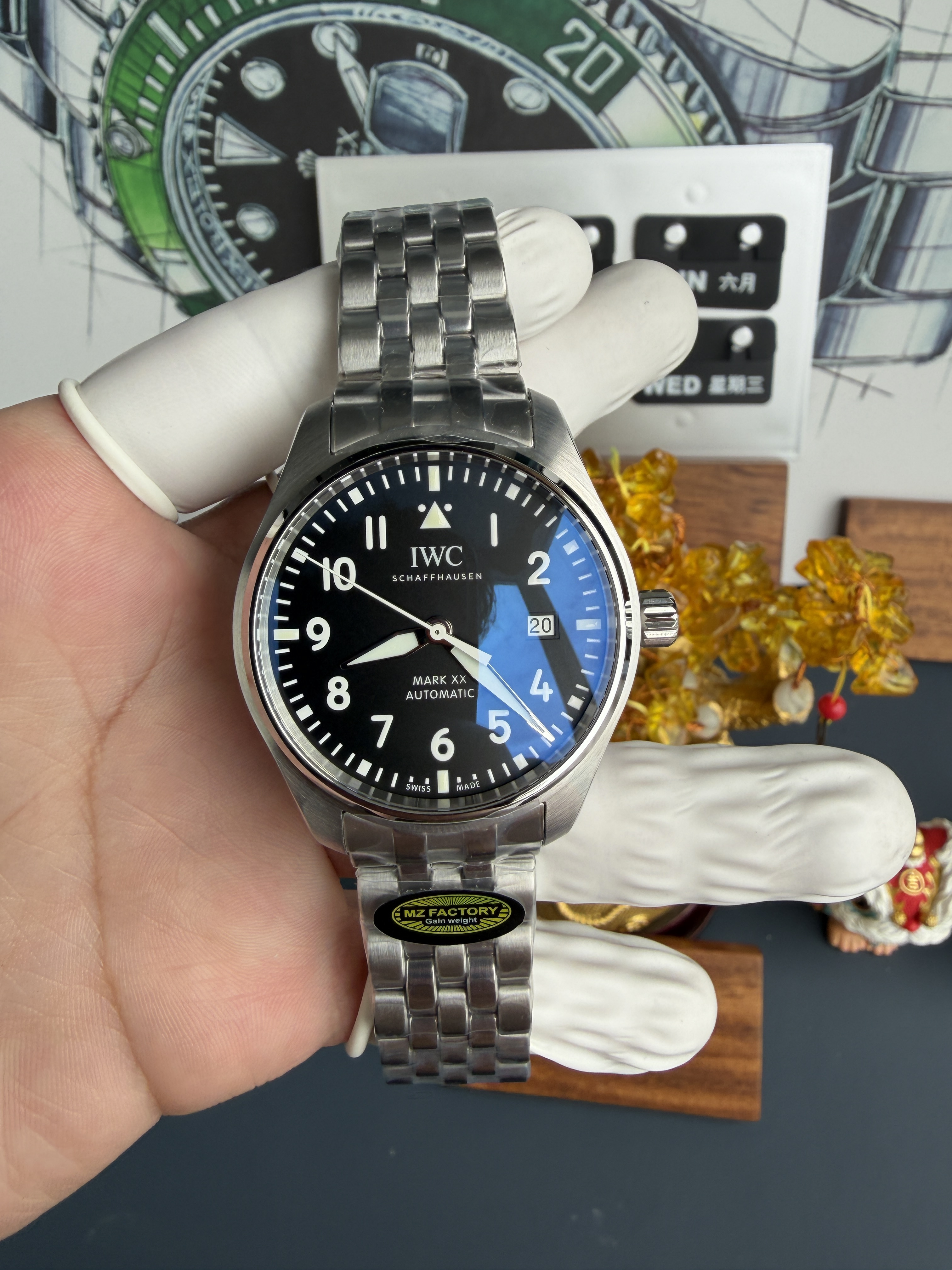 MZ/ 아이더블유씨 IWC 파일럿 마크20 MARK XX IW328