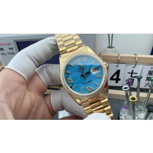 8+/롤렉스 데이데이트 36mm 페이브