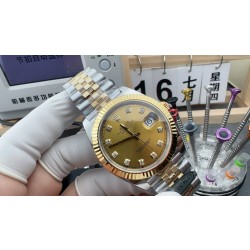 CPLUS/롤렉스 데이저스트 주빌리 썬레이 10P 41mm 콤비
