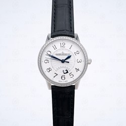 Q8/예거 르쿨트르 랑데부 클래식 나잇 & 데이 34mm 레더
