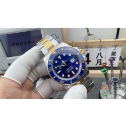 CPLUS/롤렉스 서브마리너 41MM 청콤 126613 LB//