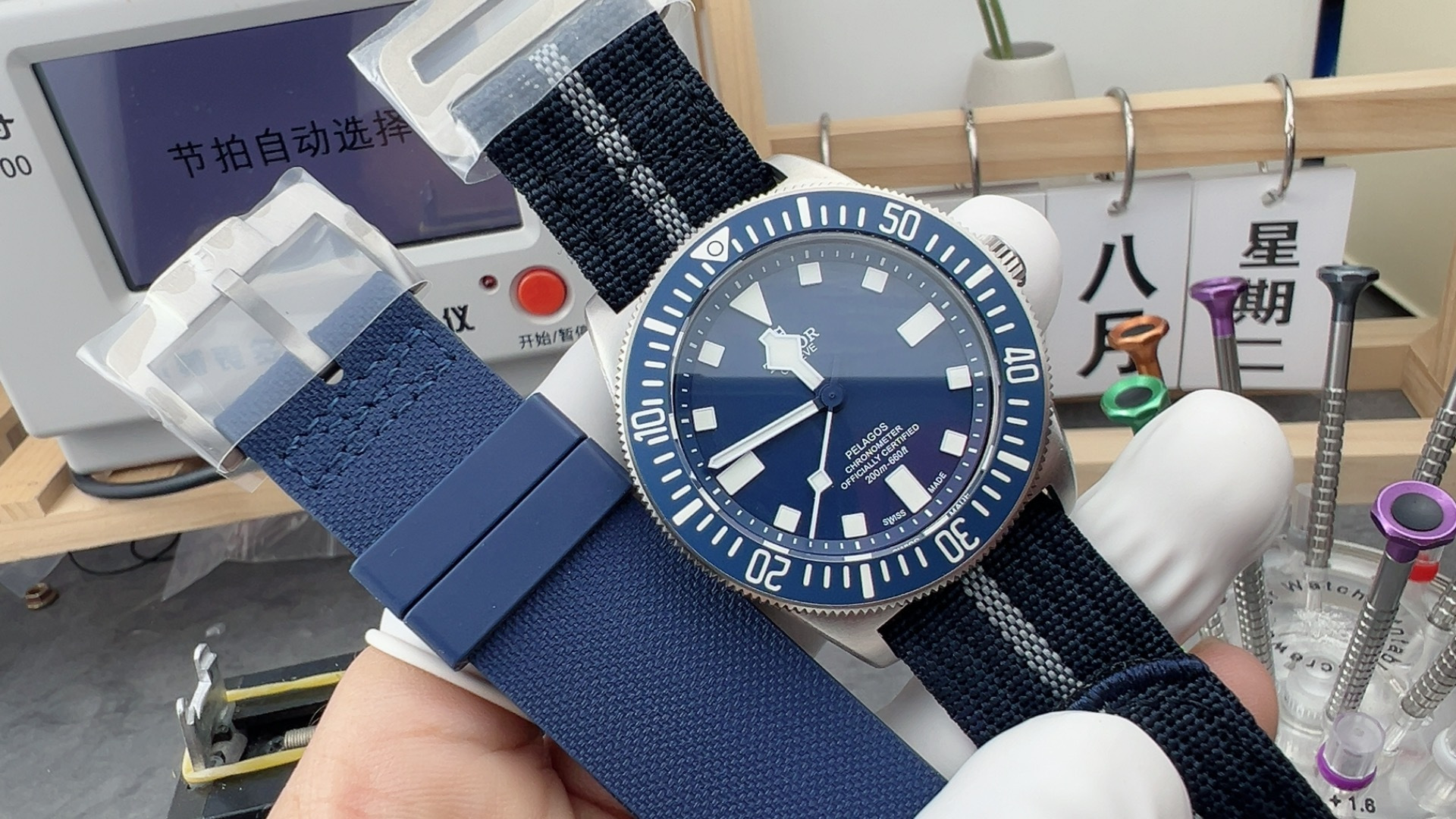 M+/ 튜더 펠라고스 FXD 42mm 티타늄