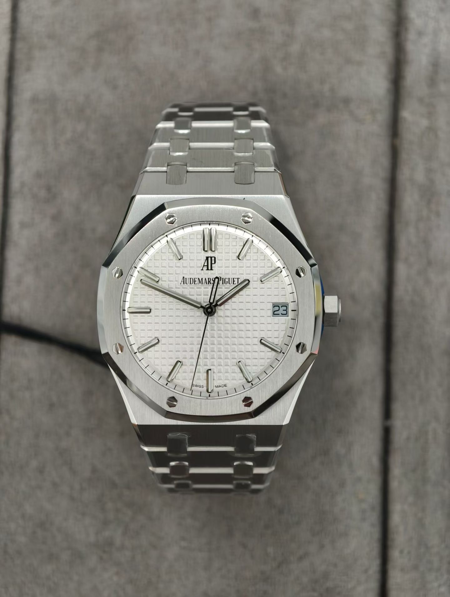 ZF/오데마 피게 로얄오크 41mm 15500 V4 프리스프렁