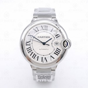 CR/ AF 발롱블루 드 까르띠에 42mm 오토메틱 W69012Z4