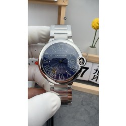 CR/ AF 발롱블루 드 까르띠에 42mm 오토메틱 블루