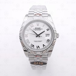 QF/ 롤렉스 데이저스트 로만 인덱스 41mm 126334